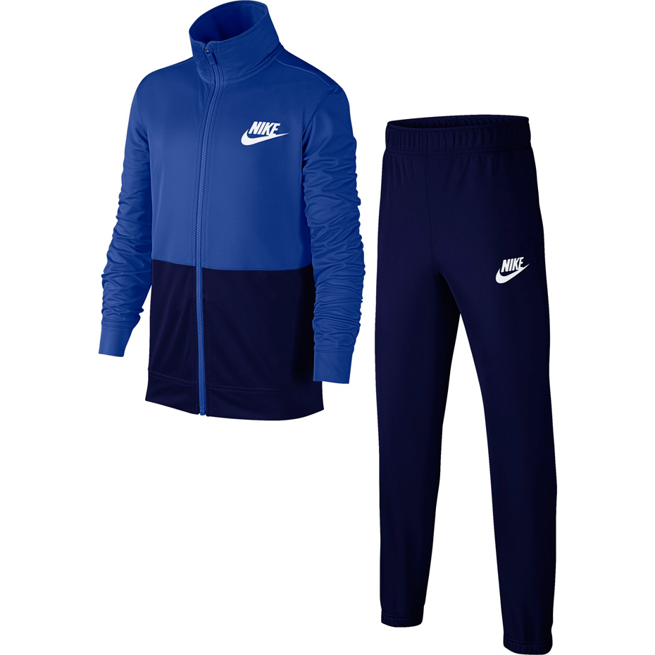 Dres Dla Dzieci Nike B NSW Track Suit Poly JUNIOR Niebiesko Granatowy ...