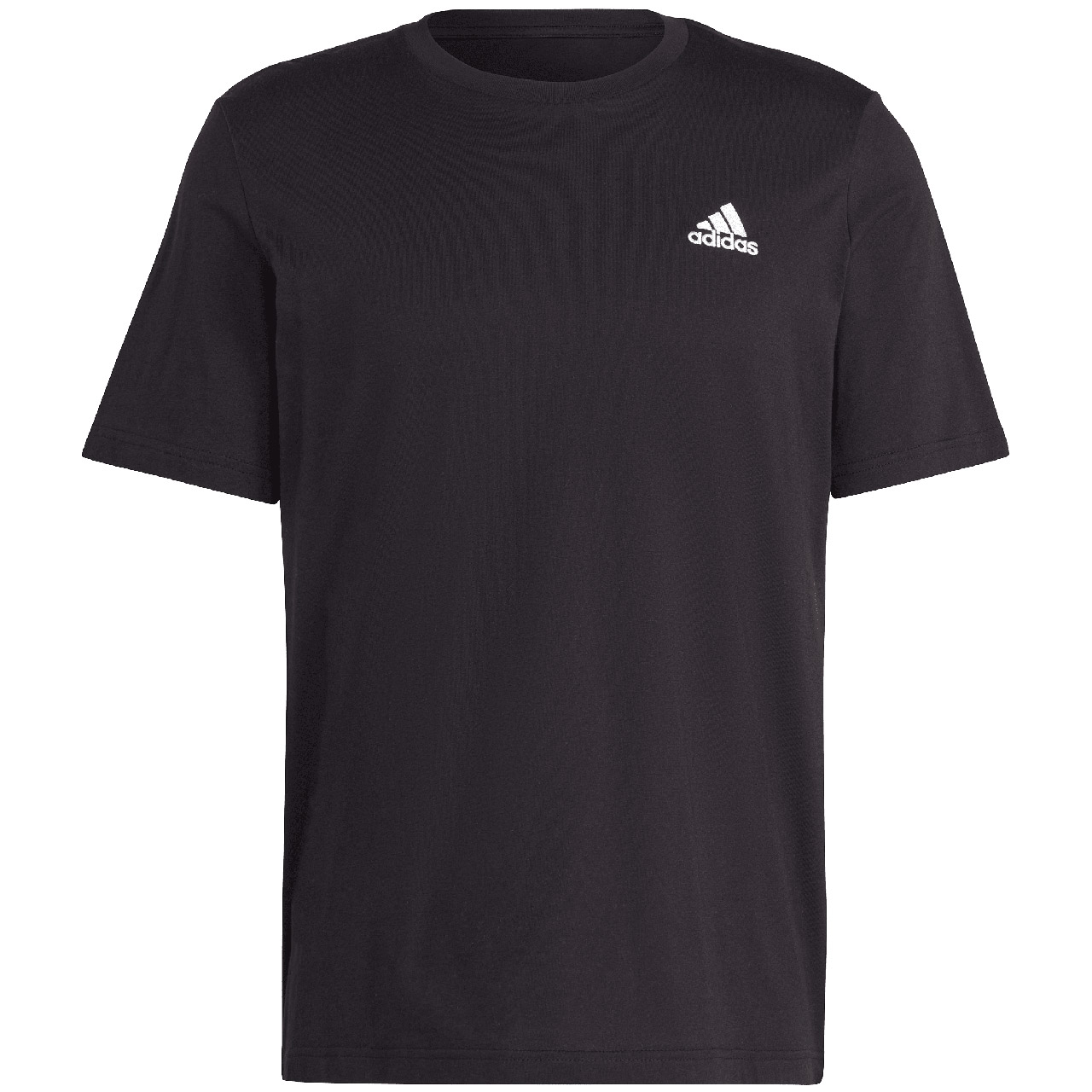 Koszulka męska adidas Essentials Jersey Embroidered Small Logo czarna