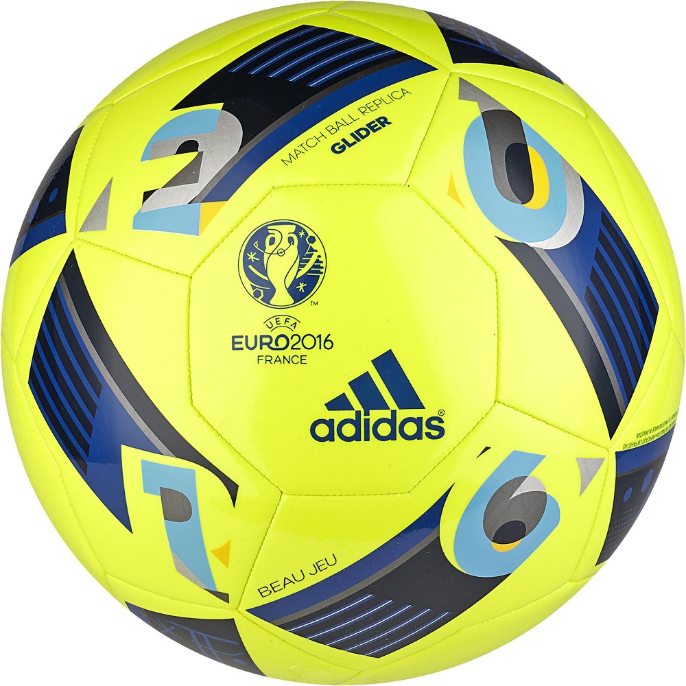 PIŁKA NOŻNA adidas EURO 2016 BEAU JEU GLIDER roz 5 /AO2220 | adidas ...