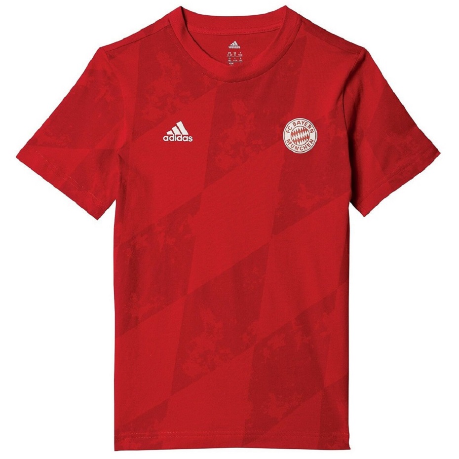 Koszulka dla dzieci adidas Bayern Munchen Junior czerwona BJ8453 ...