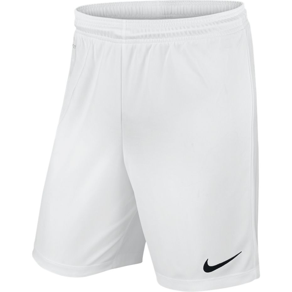 Spodenki męskie Nike Park II Knit Short NB białe 725887 100 | NIKE TEAM ...