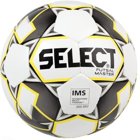 Piłka nożna Select Futsal Master IMS 2018 Hala biało żółto czarna 13825