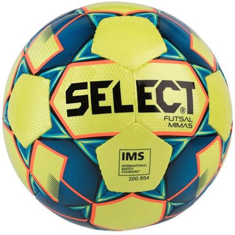Piłka nożna Select Futsal Mimas IMS 2018 Hala żółto niebieska 14159