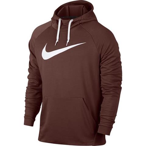 Bluza męska Nike M Dry Hoodie PO Swoosh bordowa 885818 250