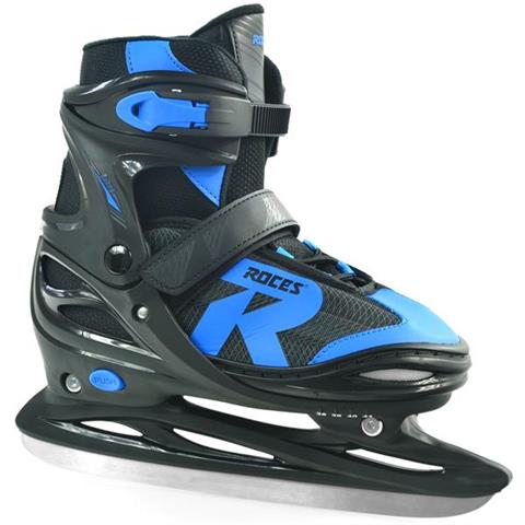 Łyżwy Roces Jokey Ice 2.0 Boy czarno-niebieskie 450696 001