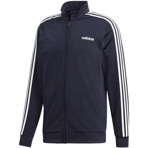 Bluza męska adidas Essentials 3 Stripes Tricot Track Top granatowa DU0445
