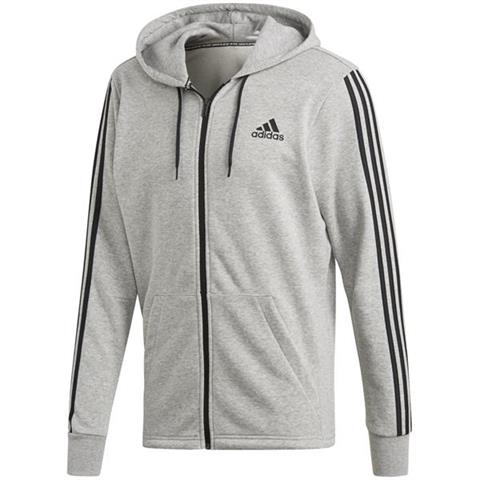 Bluza męska adidas MH 3S FZ FT szara DQ1454