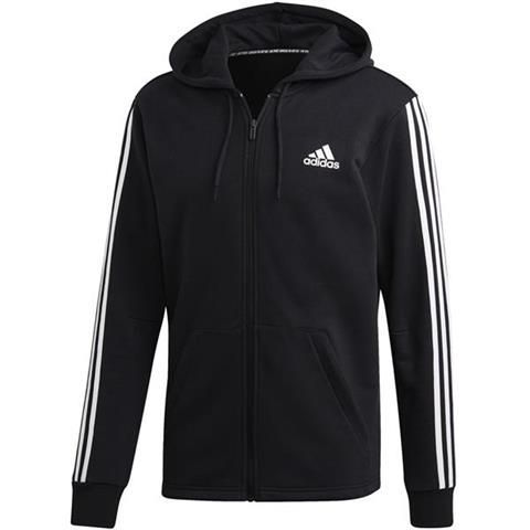 Bluza męska adidas MH 3S FZ FT czarna DT9896