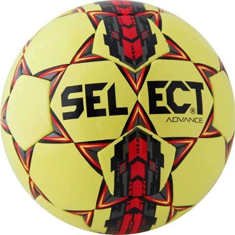 Piłka nożna Select Advance 5 żółto czerwono szara 0506