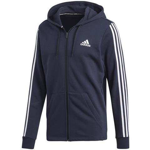 Bluza męska adidas MH 3S FZ FT granatowa DT9895