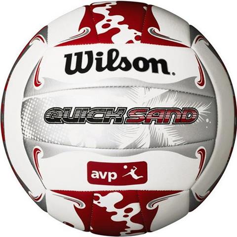 Piłka siatkowa Wilson AVP Quicksand biało czerwono szara WTH489019