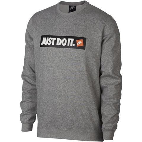 Bluza Nike M NSW HBR Crew FLC szara 928699 063