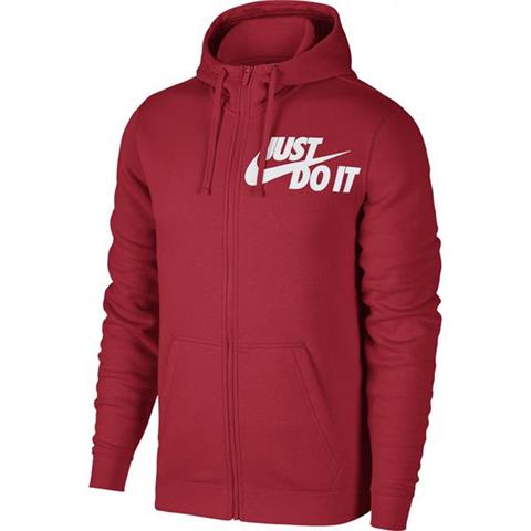 Bluza męska Nike M Hoodie FZ JDI czerwona 886493 657