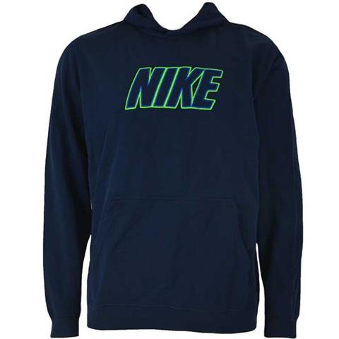 Bluza męska Nike Cotton Fleece Hoodie granatowa 916275 451