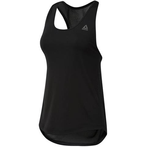 Koszulka damska Reebok Mesh Back Tank czarna BQ2995
