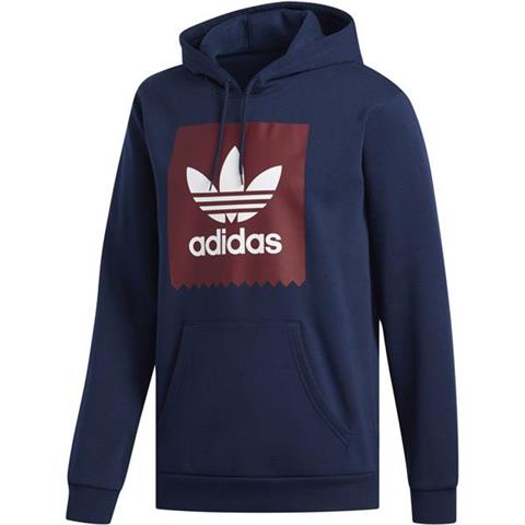Bluza męska adidas Solid BB Hood granatowa DH3877