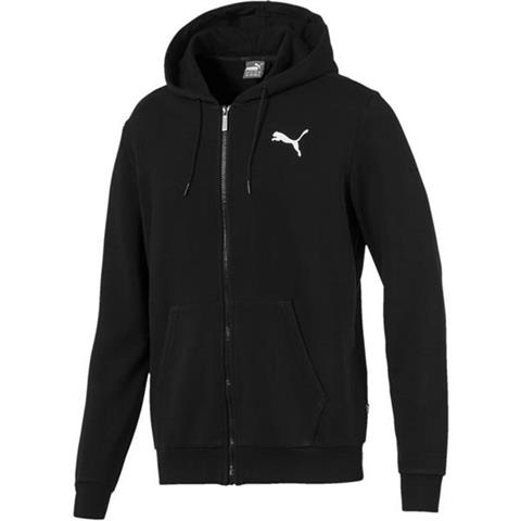 Bluza męska Puma Essentials Full Zip Hoody TR czarna 851767 21