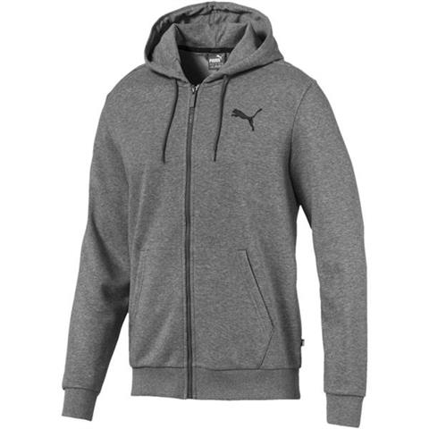 Bluza męska Puma Essentials Full Zip Hoody TR szara 851767 23
