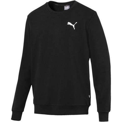 Bluza męska Puma Ess Logo Crew Sweat czarna 851752 21