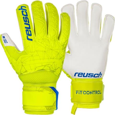 Rękawice bramkarskie Reusch Fit Control SG żółte 3970815 588