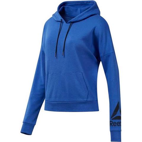 Bluza damska Reebok Wor Delta Hoody niebieska DU4750