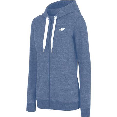 Bluza damska 4F H4L19 BLD003 34M jasny niebieski melanż