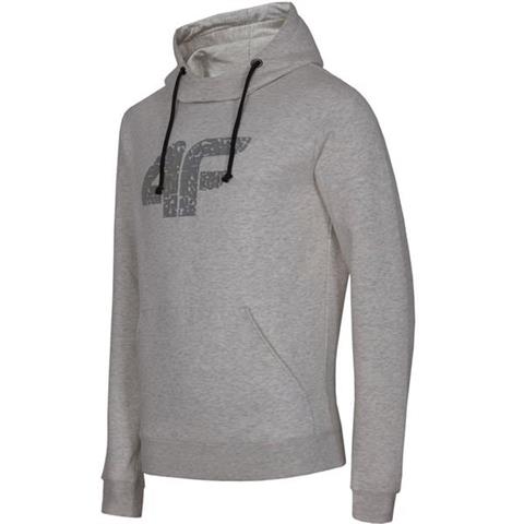 Bluza męska 4F H4L19 BLM003 27M chłodny jasny szary melanż