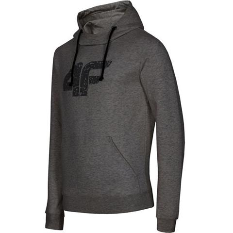 Bluza męska 4F H4L19 BLM003 23M ciemny szary melanż