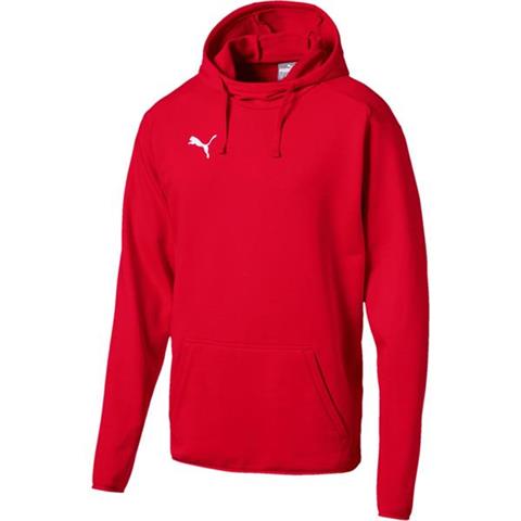 Bluza męska Puma Liga Casuals Hoody Puma czerwona 655307 01