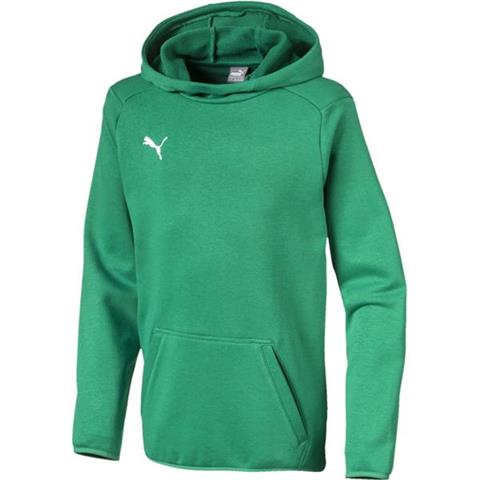 Bluza dla dzieci Puma Liga Casuals Hoody JUNIOR zielona 655636 05