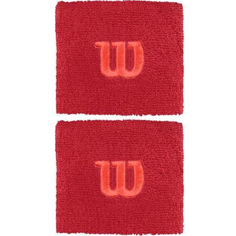 Frotka na rękę Wilson Wristband czerwona WR5602014