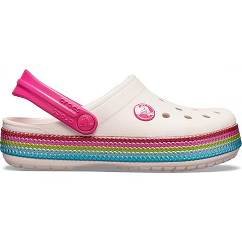 Crocs Crocband Sequin Band Clog Kids jasno różowe 205525 6PI