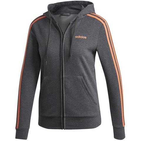 Bluza damska adidas W E 3S FZ HD szara EI0767