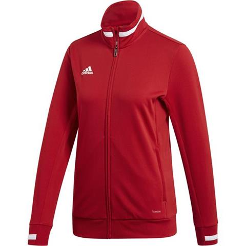 Bluza damska adidas Team 19 Track Jacket Women czerwona DX7326