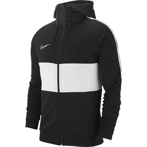 Bluza męska Nike Dry Academy JKT HD I96 K czarno-biała AT5652 010