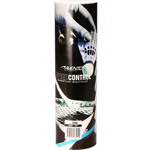 Lotki do badmintona w tubie Axer Avento Speed Control 65SC-WIT 6szt
