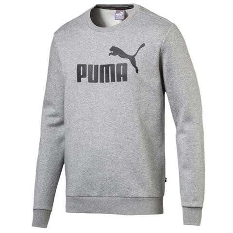 Bluza męska Puma Essentials Logo Crew Fl szara 851747 03