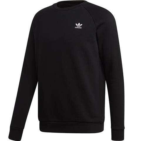 Bluza męska adidas Essential Crew czarna DV1600