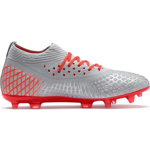 Buty piłkarskie Puma Future 4.2 Netfit FG AG srebrno-czerwone 105611 01