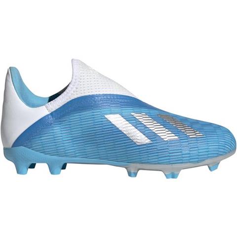 Buty piłkarskie adidas X 19.3 LL FG JUNIOR niebieskie EF9114