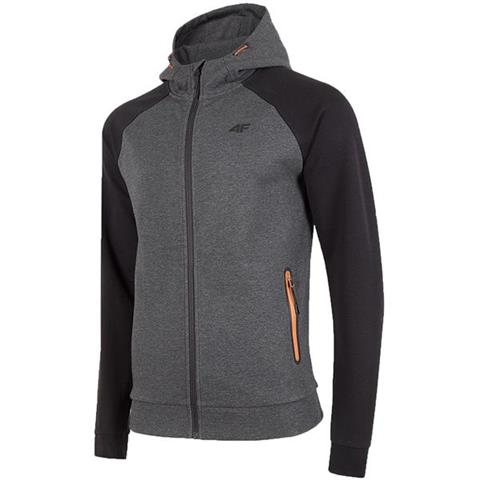 Bluza męska 4F ciemny szary melanż H4Z19 BLM006 23M