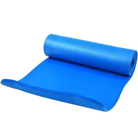 Mata Profit Fitness Pro NBR 180x60x1,5cm niebieska DK 2264