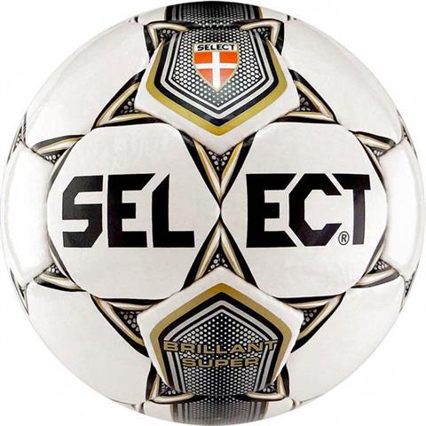 Piłka nożna Select Brillant Super 5 biało-czarna 9372