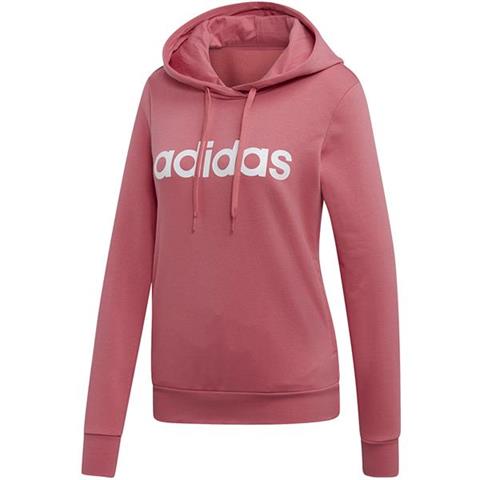 Bluza damska adidas W Essentials Linear OH HD różowa EI0655