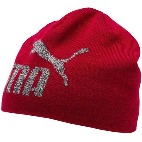 Czapka Puma Ess Logo Beanie czerwona 022330 11
