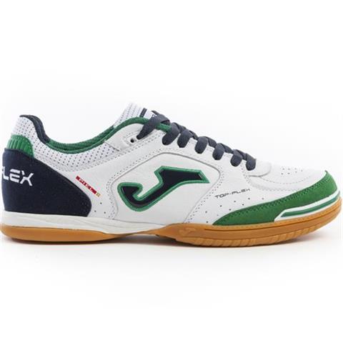 Buty piłkarskie Joma Top Flex 932 Sala IN biało-zielono-granatowe