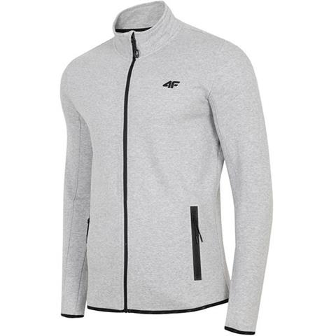 Bluza męska 4F chłodny jasny szary melanż H4Z19 BLM075 27M