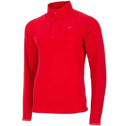 Bluza polarowa męska 4F czerwona H4Z19 BIMP001 62S