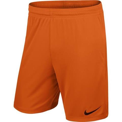 Spodenki dla dzieci Nike Park II Knit Short NB JUNIOR pomarańczowe 725988 815