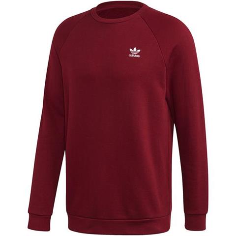 Bluza męska adidas Essential Crew bordowa FQ3344